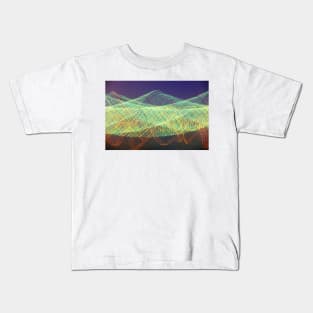 dancing lights Kids T-Shirt